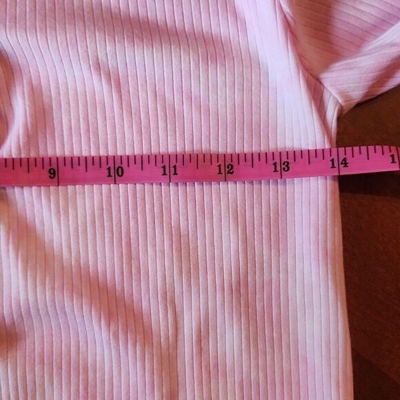 SO Kohls 2 Piece Lightweight Cardigan & Tank Top Set, XL, Pink & White Tie Dye - Picture 8 of 9